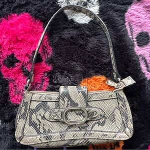 Snakeskin Pattern Shoulder Bag